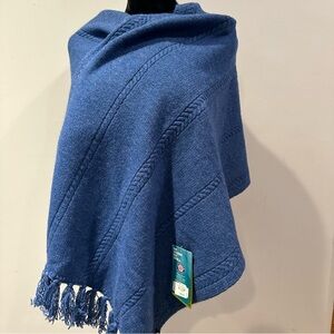 Icewear Eldey Blue Wool Blend Scarf